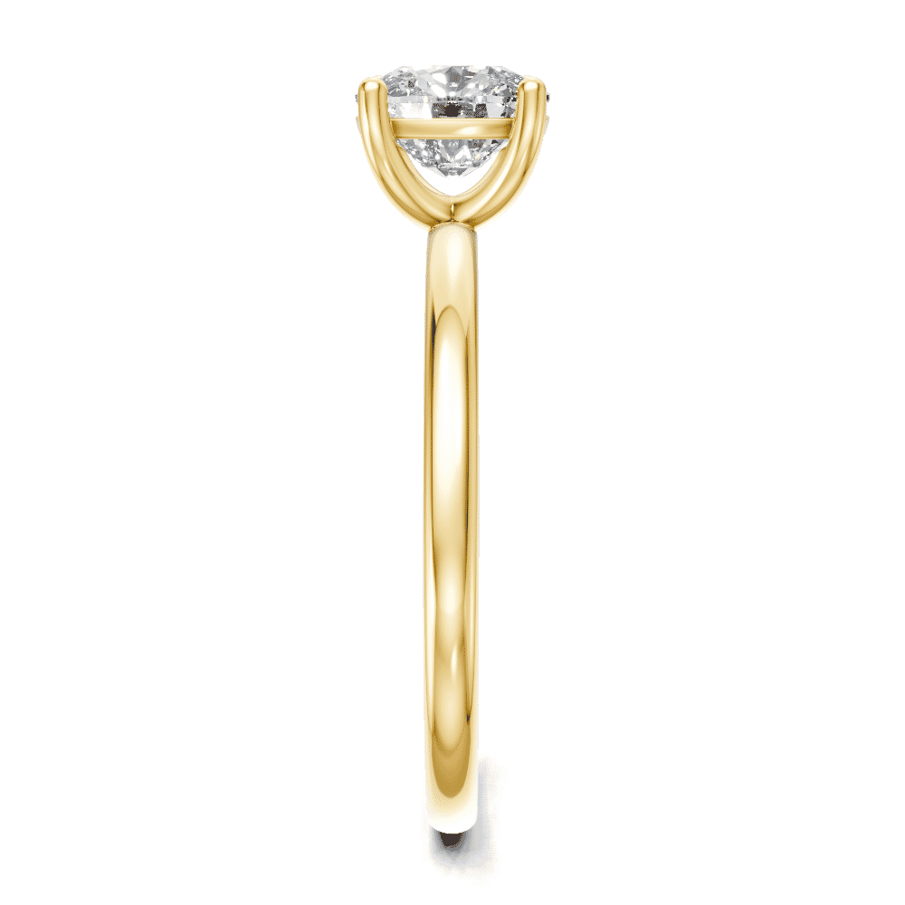 Image for Bali Solitaire 18K Yellow Gold