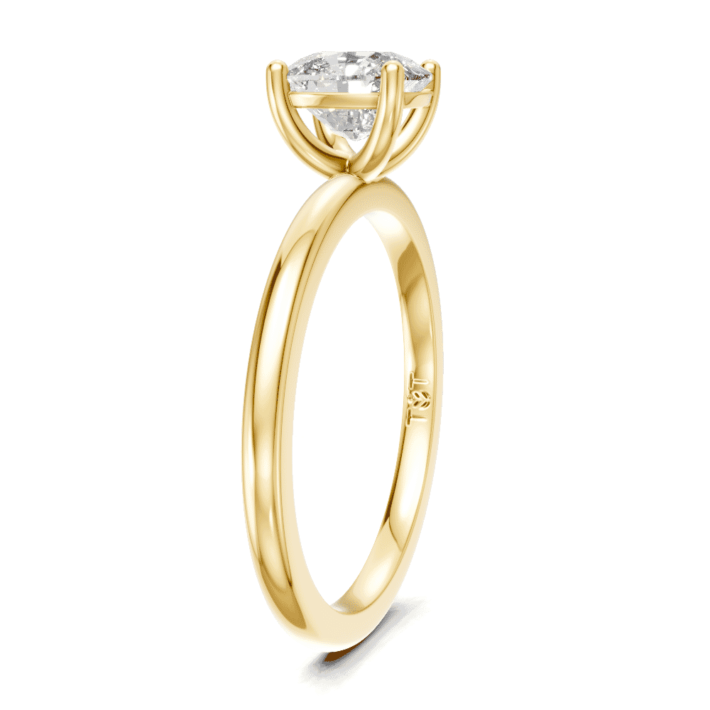 Image for Bali Solitaire 18K Yellow Gold