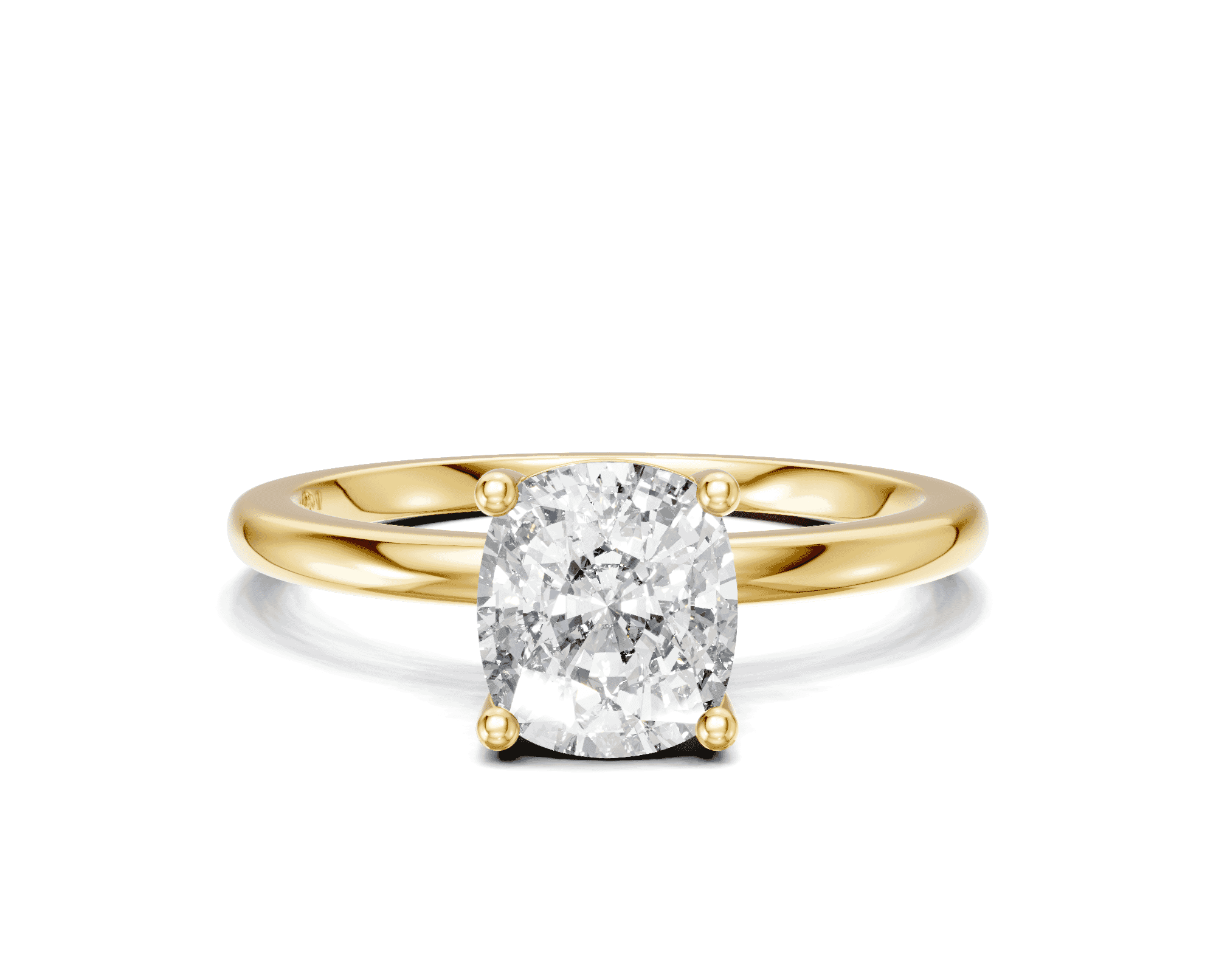 Image for Bali Solitaire 14K Yellow Gold