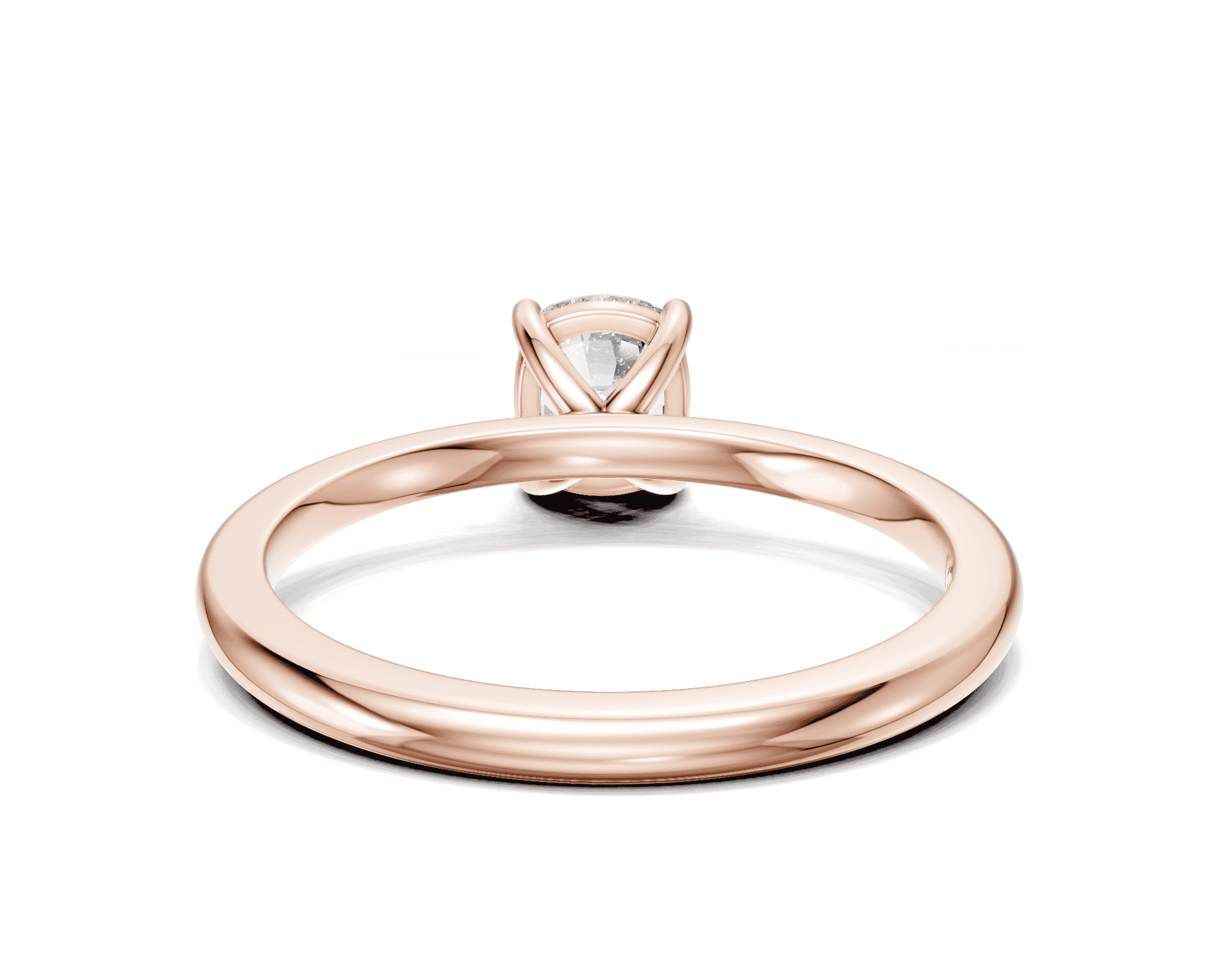 Image for Bali Solitaire 14K Rose Gold