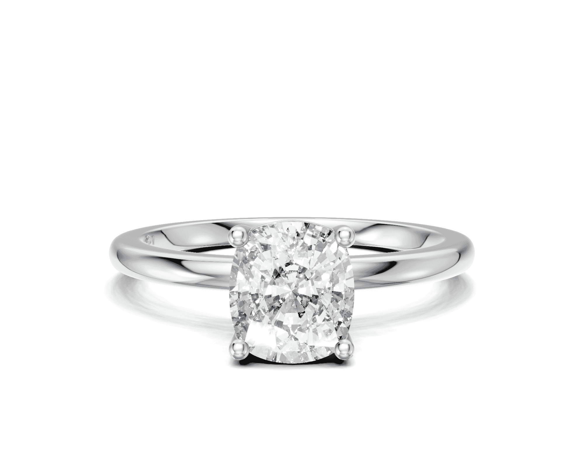 Image for Bali Solitaire 10K White Gold