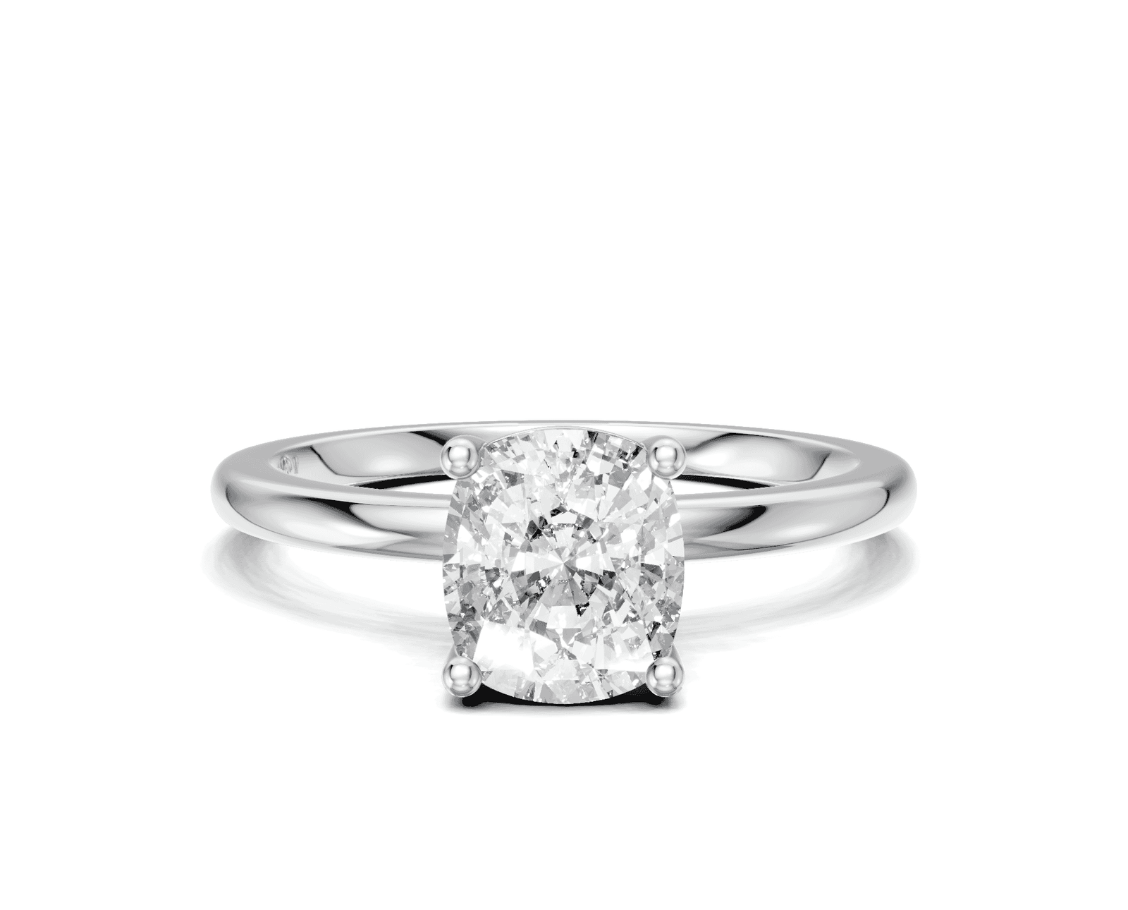 Image for Bali Solitaire 18K White Gold