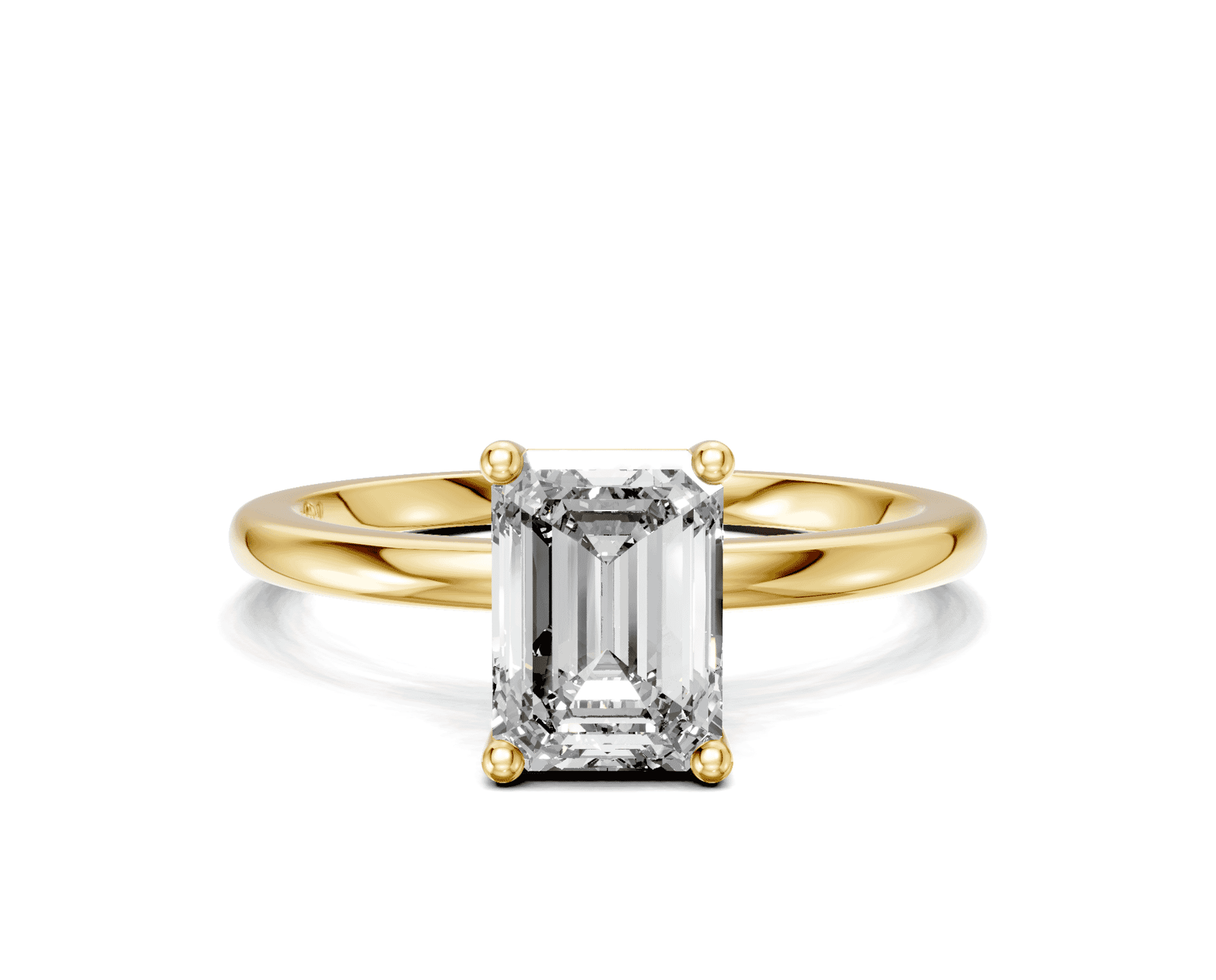 Image for Bali Solitaire 18K Yellow Gold