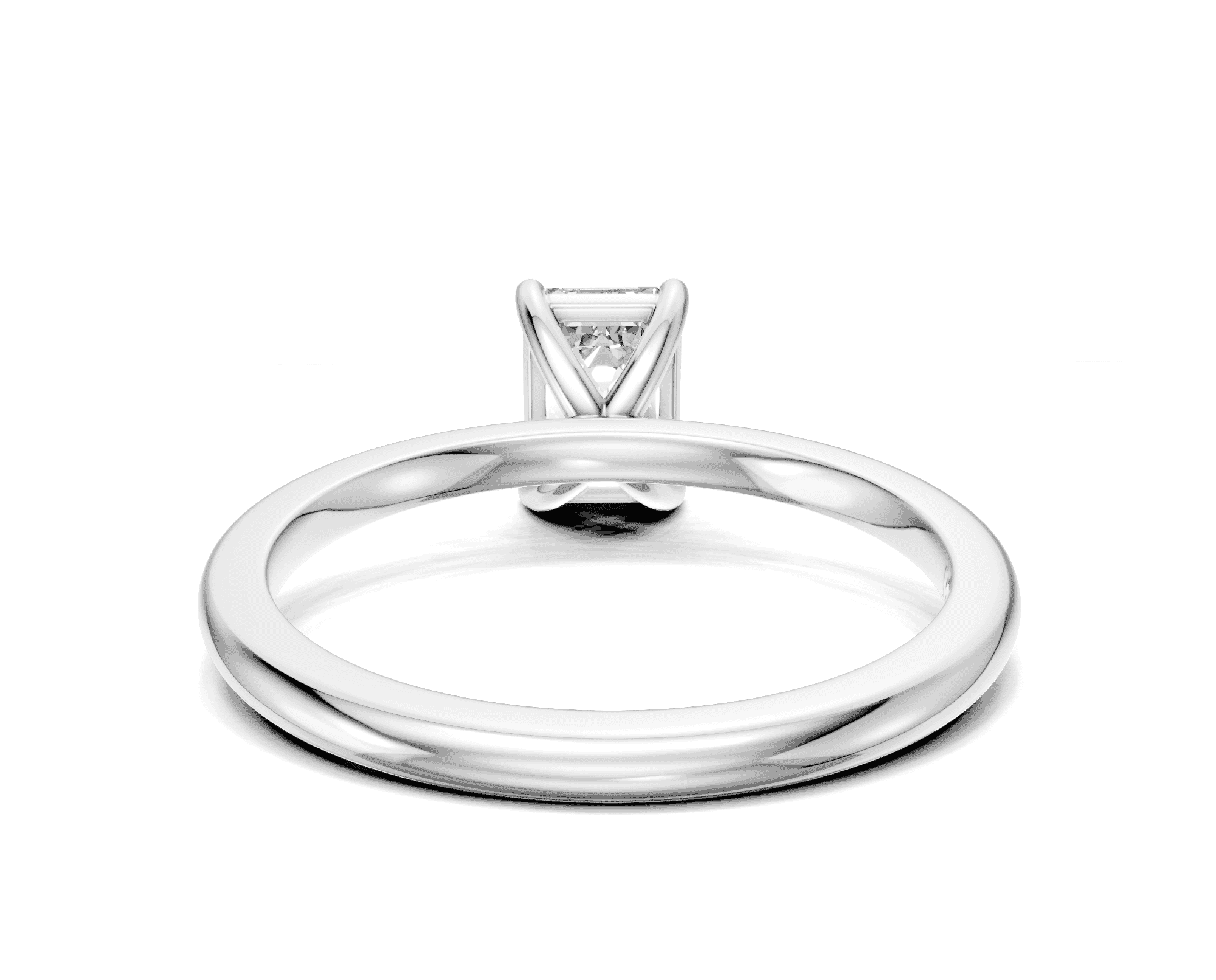 Image for Bali Solitaire 10K White Gold