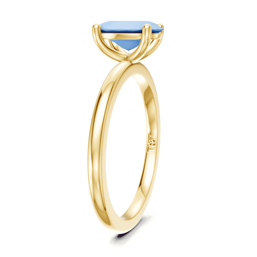 Image for Bali Solitaire 18K Yellow Gold