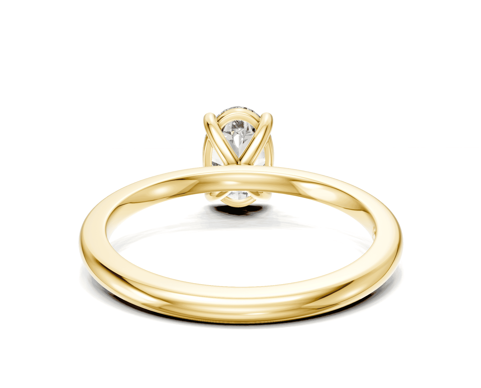 Image for Bali Solitaire 14K Yellow Gold