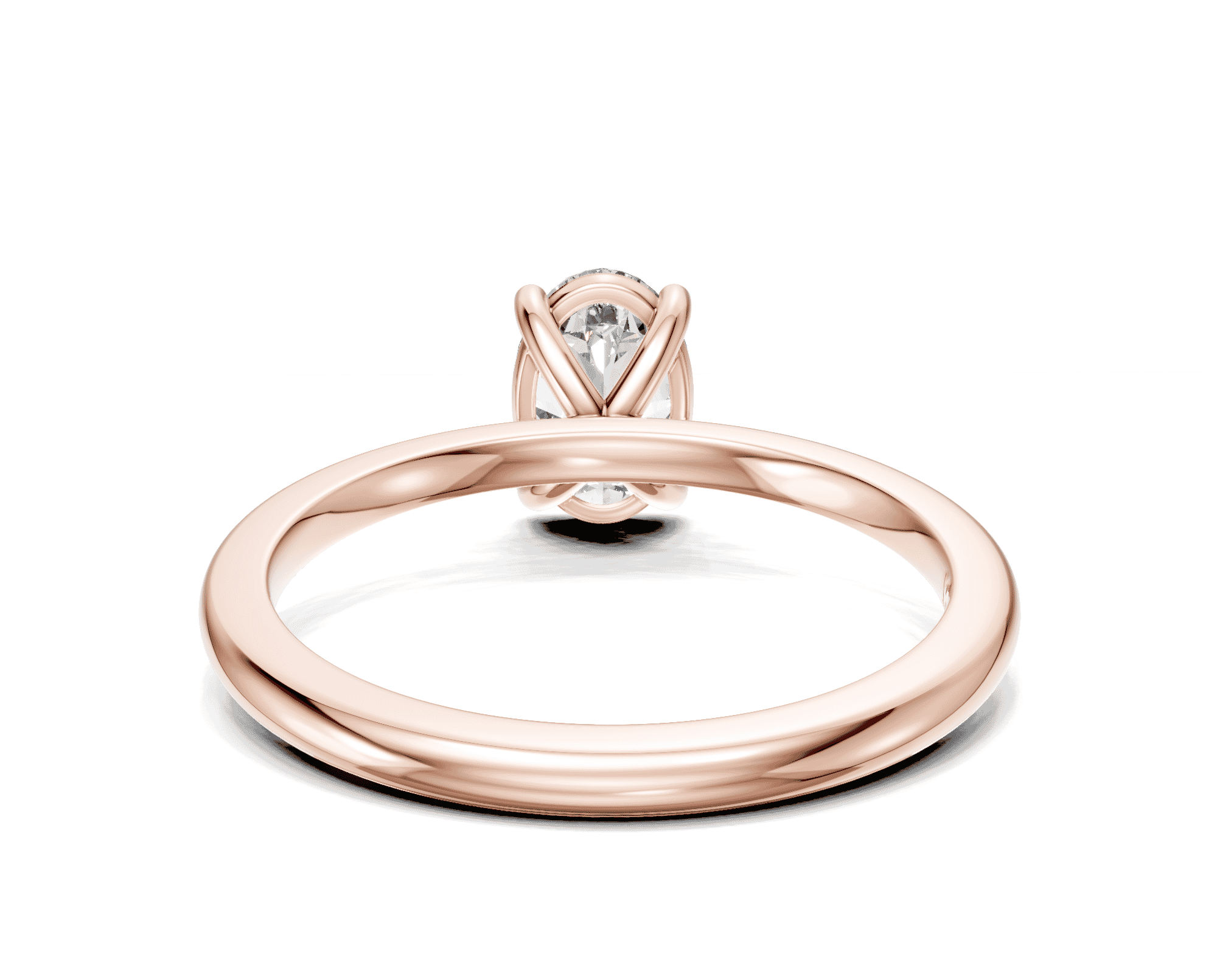 Image for Bali Solitaire 14K Rose Gold