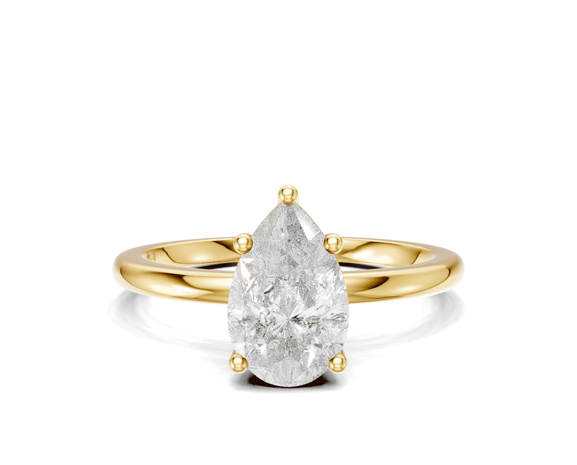 Image for Bali Solitaire 10K Yellow Gold