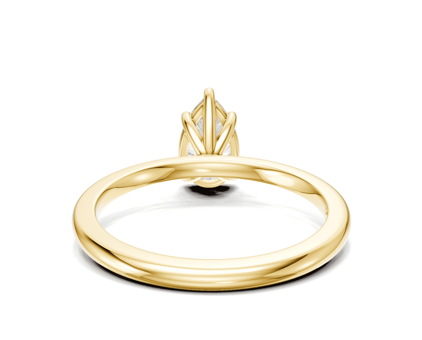 Image for Bali Solitaire 18K Yellow Gold