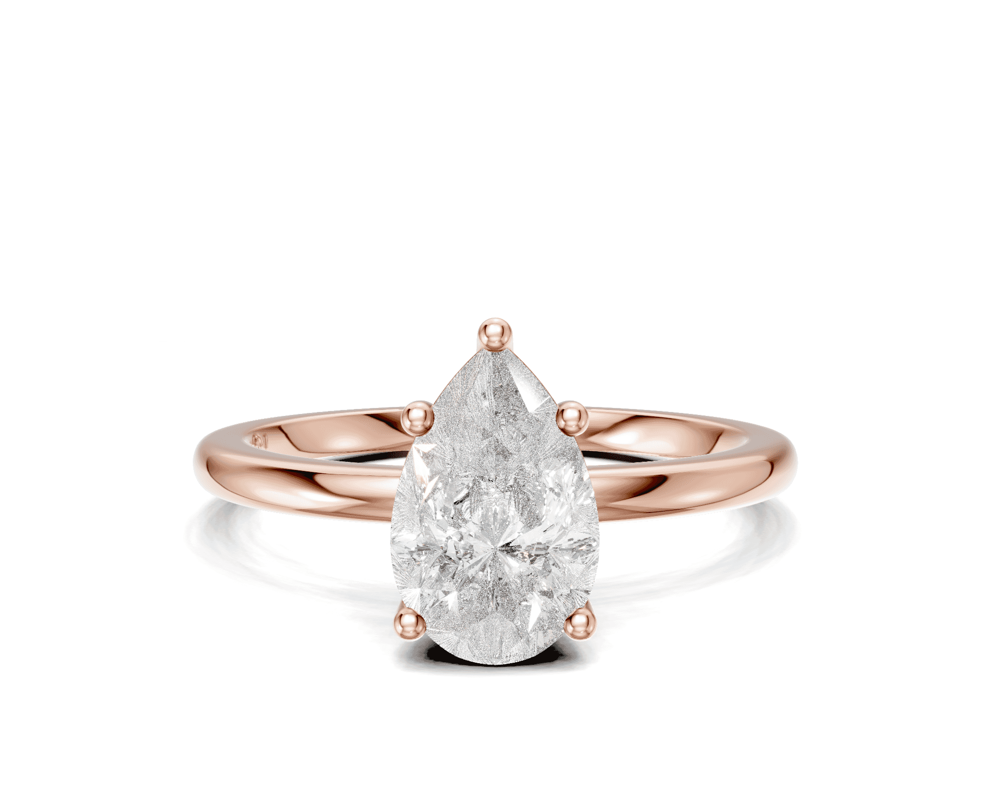 Image for Bali Solitaire 10K Rose Gold