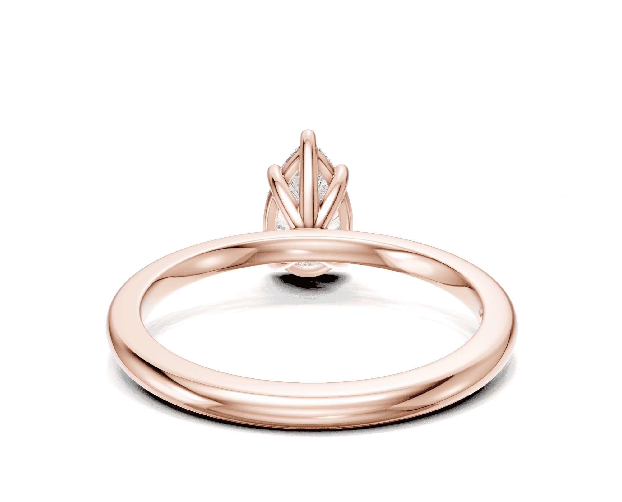 Image for Bali Solitaire 14K Rose Gold