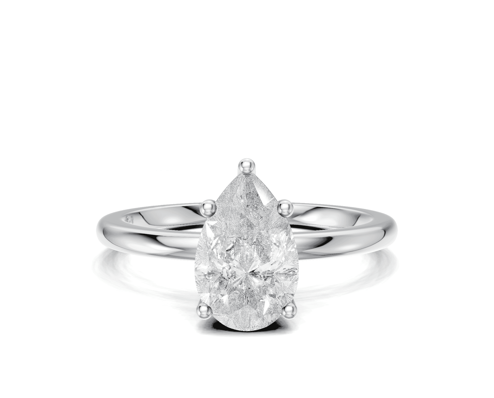 Image for Bali Solitaire 10K White Gold