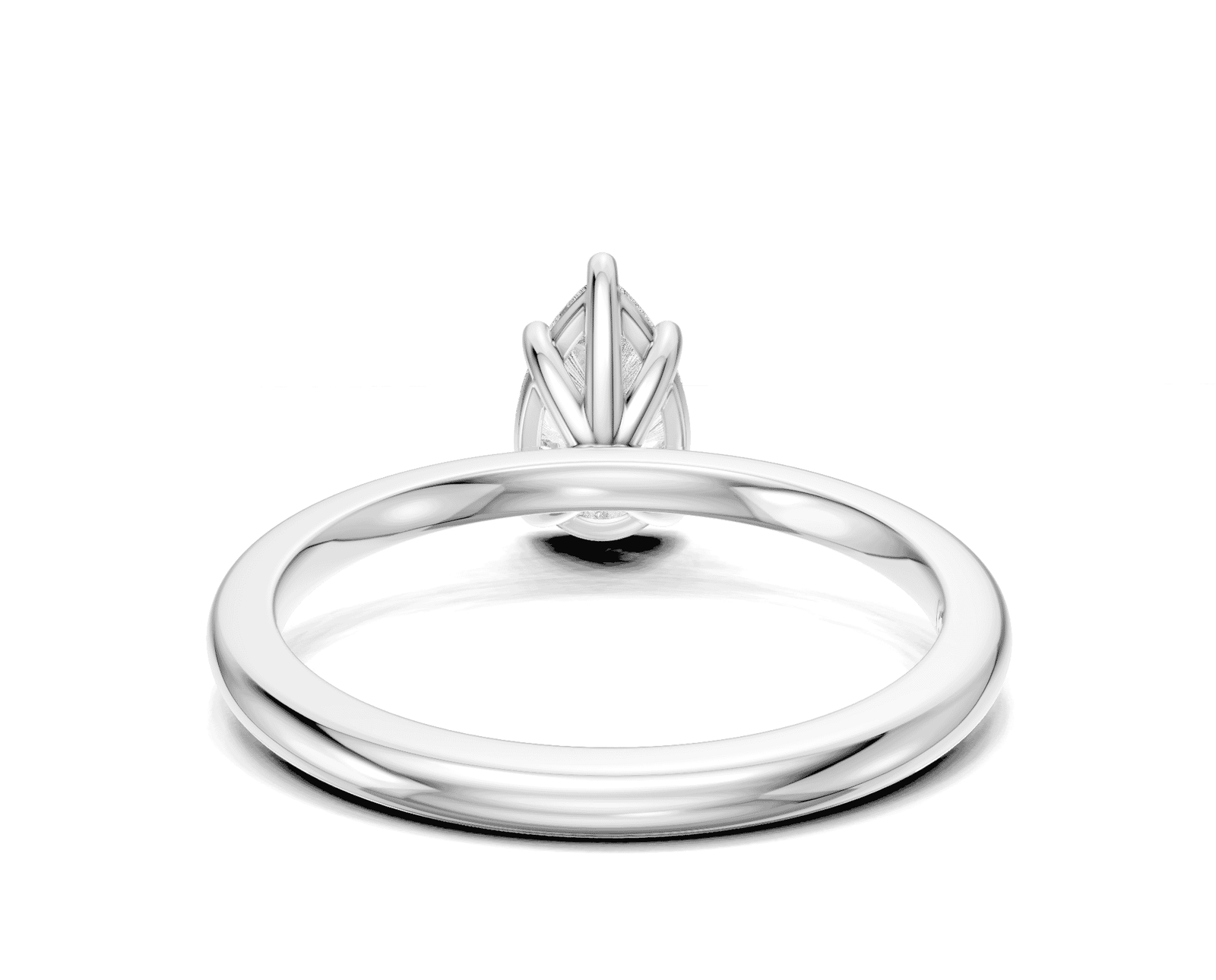 Image for Bali Solitaire 10K White Gold