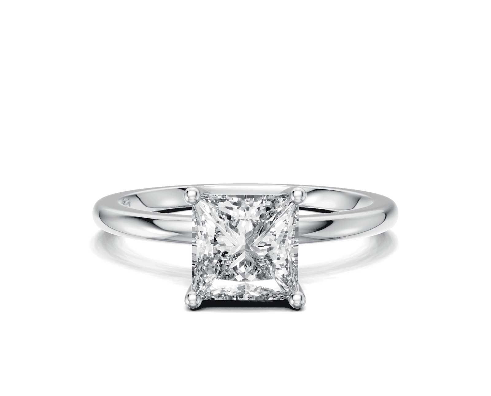 Image for Bali Solitaire 18K White Gold