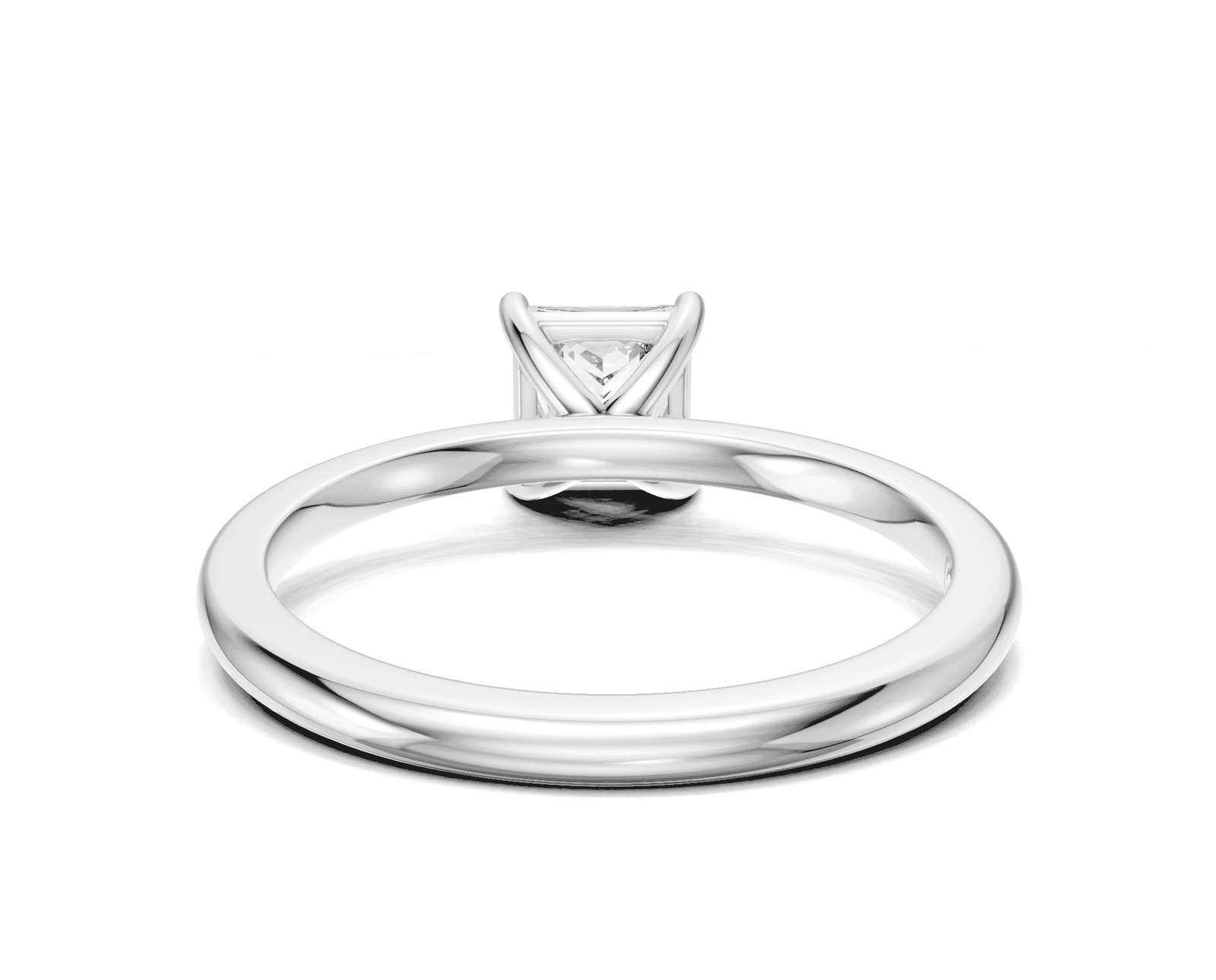 Image for Bali Solitaire 14K White Gold