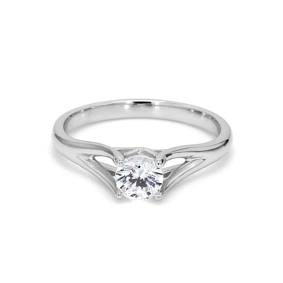 BARCELONA- WHITE GOLD - 14KT