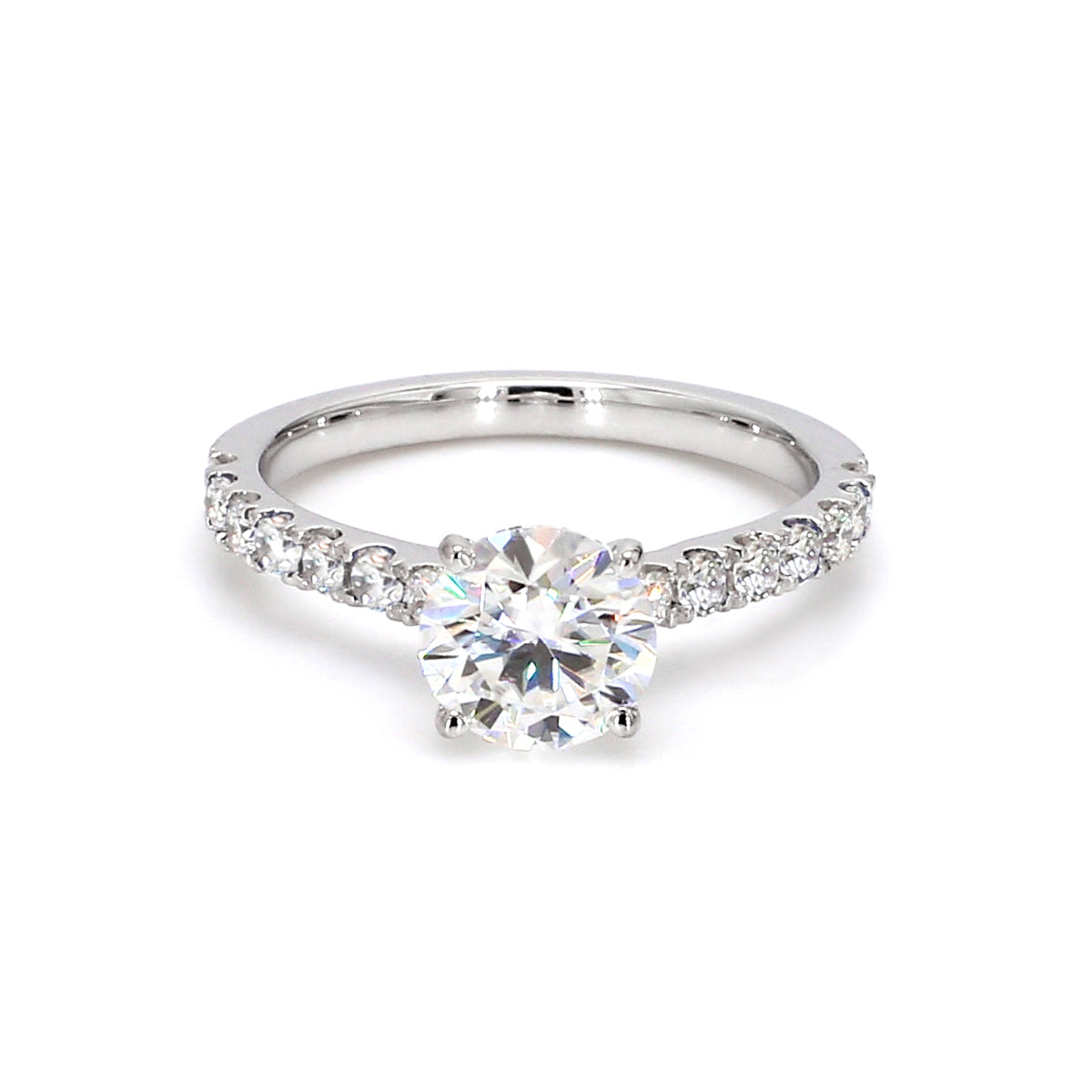 LONDON DIAMANTES  - WHITE GOLD - 18KT