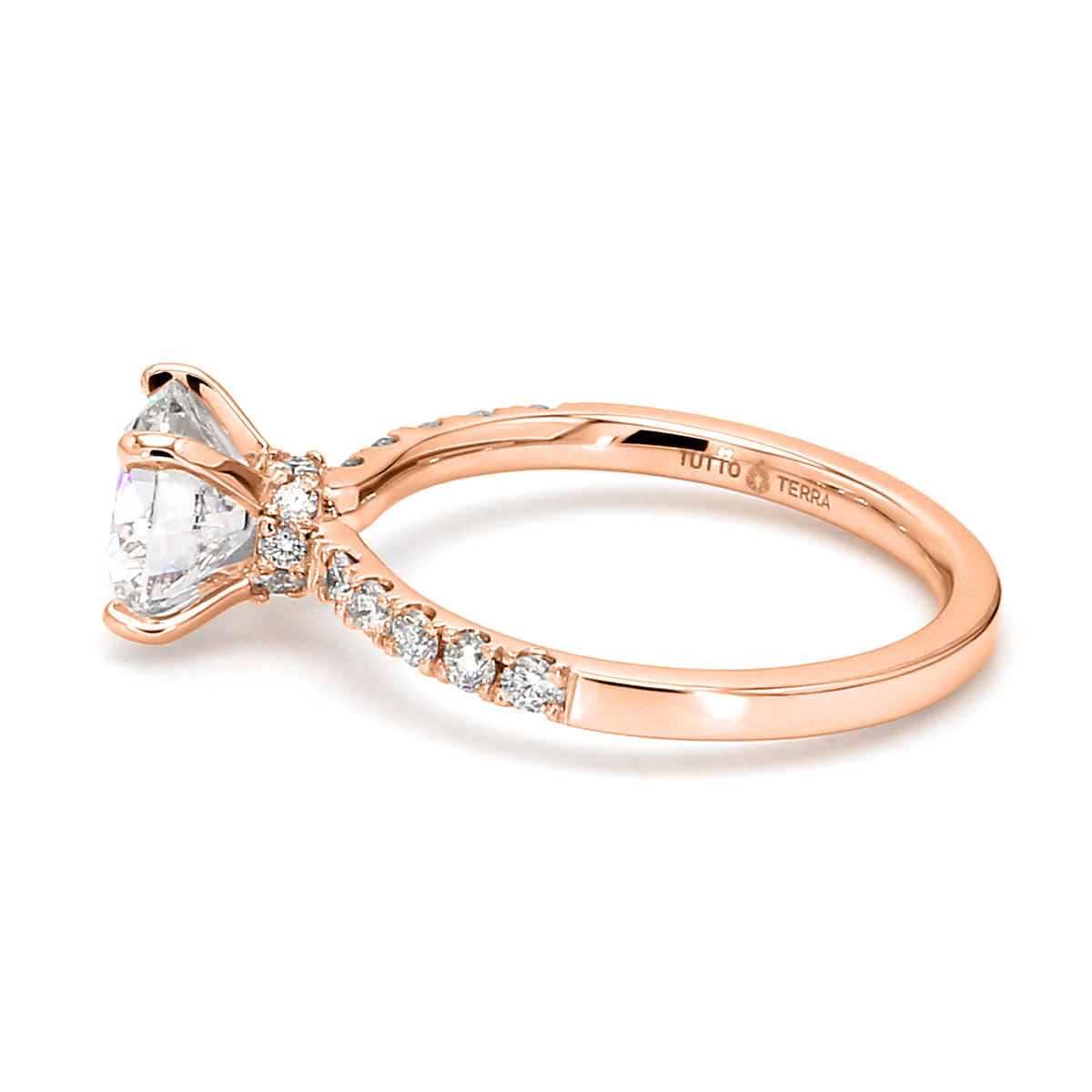 CHARLESTON 10 PIEDRAS  ROSE GOLD - 14KT